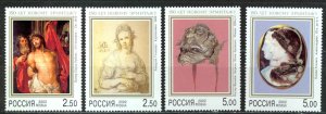 Russia Sc# 6684-6687 MNH 2002 2.50r-5r Art