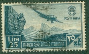 ITALIAN EAST AFRICA C11 USED (RL) 4817 CV $32.00 BIN $13.00