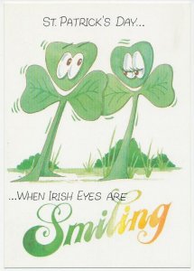 Postal stationery Ireland 1987 Clover - St. Patrick s day