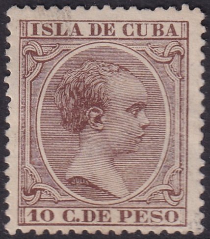 Cuba 1890 Sc 147 MNG(*)