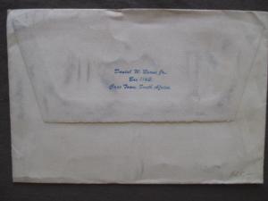 1950 South Africa To USA Via Pan American Air Cover - 19 Stamps! (VV39)