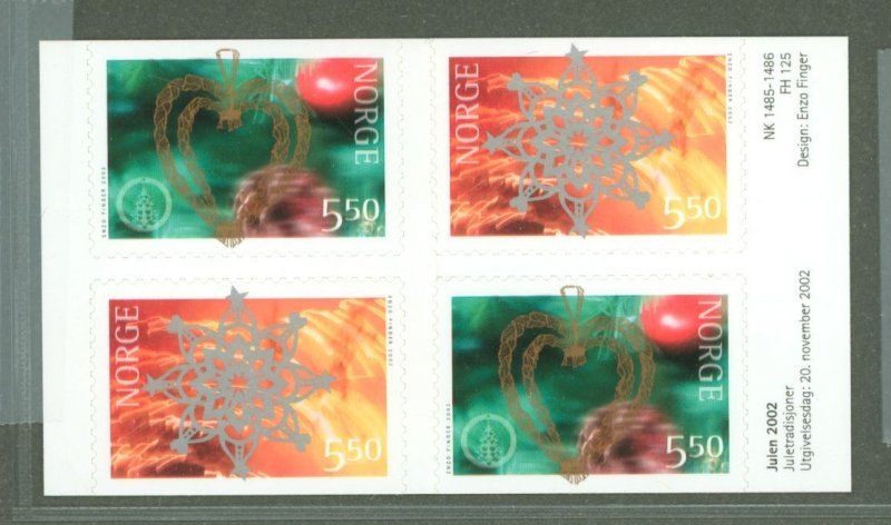 Norway #1351A  Single (Complete Set)
