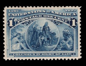 MOMEN: US STAMPS #230 MINT OG NH PSE GRADED CERT XF-90 LOT #88882