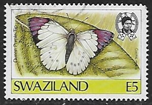Swaziland # 517 - Queen Purple Tip - used....{BRN17}