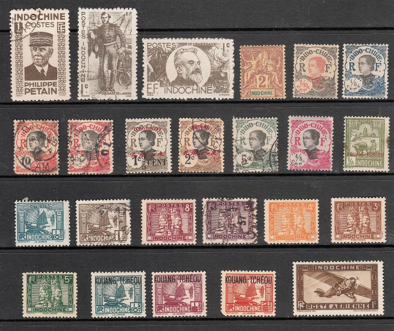 Older Stamps from Indo-China