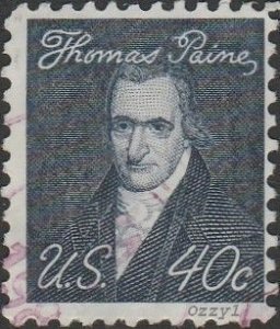 USA #1292 1968 40c Thomas Paine USED-VG-H.