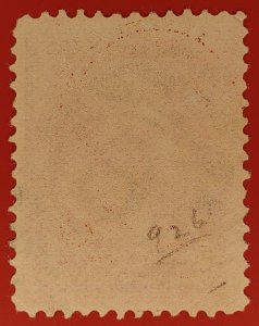 United States, Scott #215, F used, corner perf crease upper right