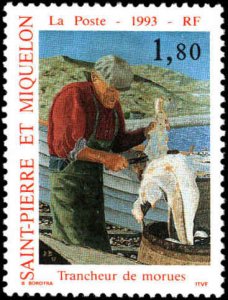 St. Pierre & Miquelon #589-590, Complete Set(2), 1993, Never Hinged