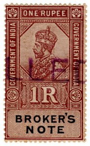 (I.B) India Revenue : Broker's Note 1R