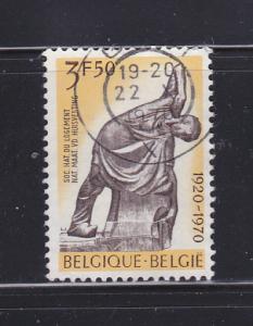 Belgium 792 Set U Art, The Mason By Georges Minne (B)