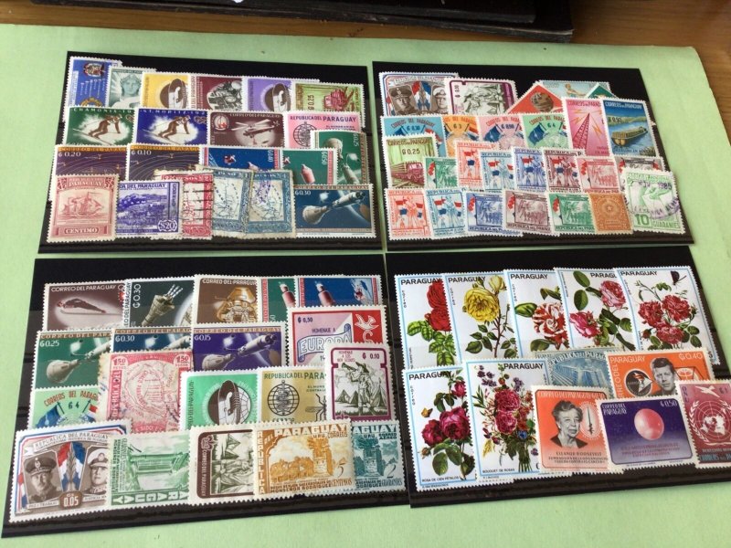 Paraguay vintage  stamps Ref 52037