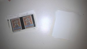 CROATIA COLLECTION ON APPROVAL CARDS, MINT/USED