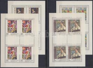 Czechoslovakia stamp Art minisheet set 1979 MNh Mi 2534-2538 WS185796