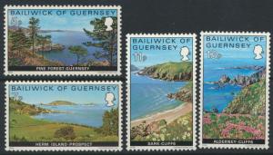 Guernsey  SG 141-144  SC# 137-140 MLH Views  see details