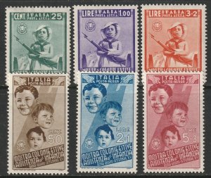 Italy Sc C89-C94 set MLH