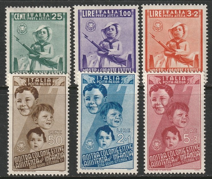 Italy Sc C89-C94 set MLH