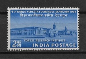 1954 India 253 2a Forest Research Institute, Dehra Dun MNH