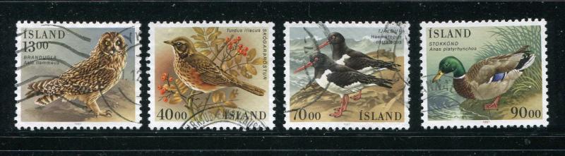 Iceland #642-5 Used