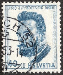 1953 Switzerland Sc #B231 Ferdinand Hodler (painter) - Used CDS stamp