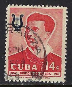 Cuba 598 VFU 31C-1