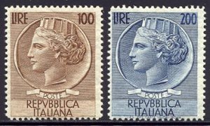 ITALY 33% of CAT SALE - #661-62 Mint NH