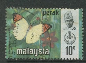 STAMP STATION PERTH Perak #150 Sultan Idris Shah Butterfly Type Used 1971