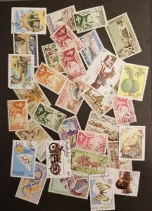 LAOS Used Stamp Lot T4919