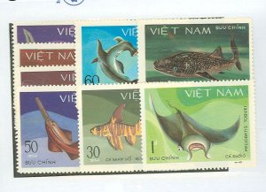 Vietnam/North (Democratic Republic) #1070-7 Unused Single (Complete Set) (Fauna)