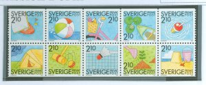Sweden #1739-48