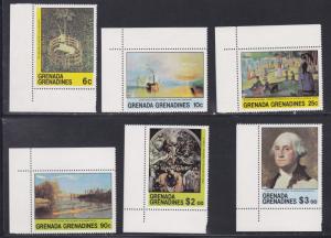 Grenada - Grenadines # 421-426, Paintings, NH, 1/2 Cat