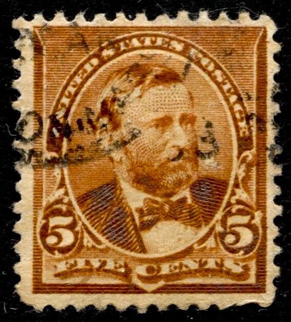 US Stamps #223 USED SINGLE