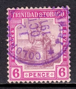 Trinidad and Tobago - Scott #6 - Used - Revenue cancel