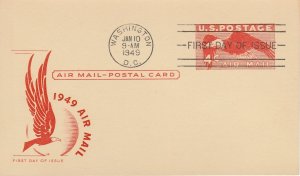 Scott# UXC1 US Postal Card FDC HF Cachet