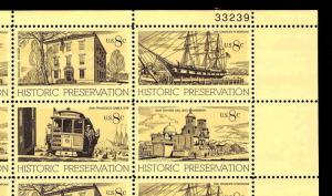 U.S. #1443a Historic Preservation - Sheet of 32 - OGNH - VF - CV $8.00 (ESP#512)