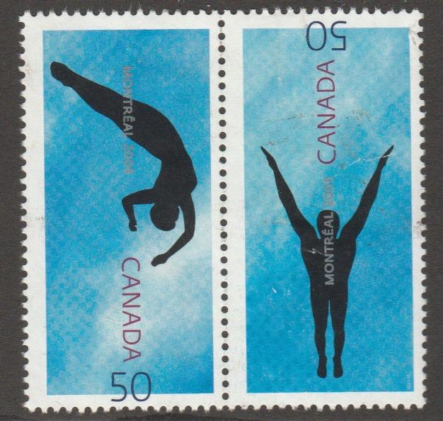 Scott# 2113 & 2114 XI Fina World Championships