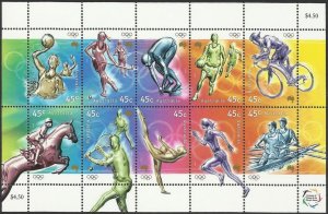 Australia 2000 MNH Stamps Mini Sheet Scott 1862 Sport Olympic Games Handball