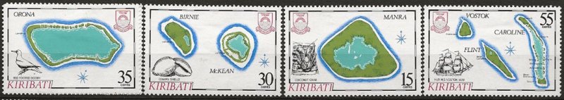 Kiribati 475-479 m Dollar Special.