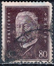 Germany; 1928: Sc. # 383:  Used Single Stamp