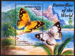 Sierra Leone 2001 Butterflies S/S MNH