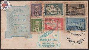 Cuba 1951 Scott 466-C49 | First Day Cover | CU10019