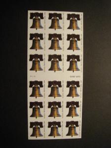 Scott 4437a, 46c Forever Liberty Bell, ATM Pane 18, #P11111, MNH Beauty