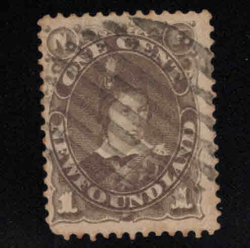 NEWFOUNDLAND Scott 42 Grey - Brown  Prince of Wales Used