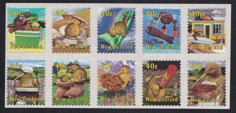 New Zealand # 1650, Popular Culture, Block of 10, NH, 1/2 Cat.