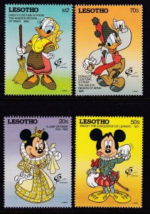 Lesotho 897-900 Disney's MNH VF