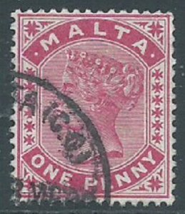 Malta, Sc #9, 1d Used