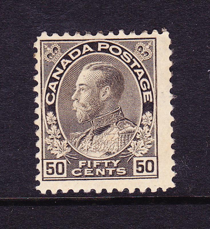 CANADA 1911-25  50c  KGV  MNH  Sc 120