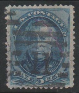 U.S. Scott #183-184-185 Jackson-Washington-Taylor Stamp - Used Set of 3