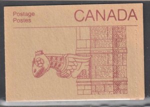 Canada #BK100 T1 Error Untagged Variety XF NH  -- Design #1 Pale shade