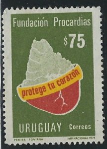 Uruguay 886 Used 1974 issue (an5635)