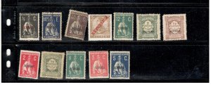 AZORES COLLECTION ON STOCK SHEET,ALL MINT